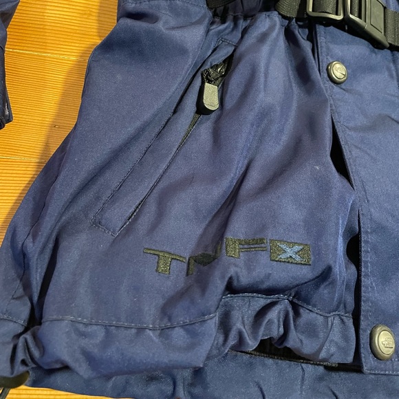 Vintage 90s The North Face TNF X Ski Climbing Jacket Blue Gray Summit Small - Picture 4 of 5